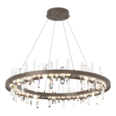 Hubbardton Forge 139915 Solitude Circular LED Pendant 1