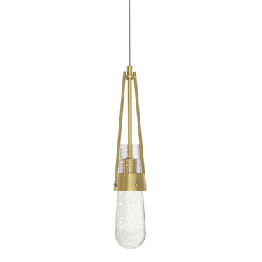 Hubbardton Forge 161042 Link Blown Glass Low Voltage Mini Pendant 7