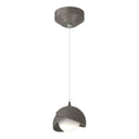 Hubbardton Forge 161183 Brooklyn Double Shade Low Voltage Mini Pendant 14