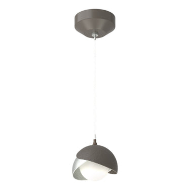 Hubbardton Forge 161183 Brooklyn Double Shade Low Voltage Mini Pendant 15