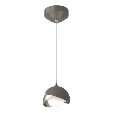 Hubbardton Forge 161183 Brooklyn Double Shade Low Voltage Mini Pendant 17