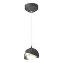 Hubbardton Forge 161183 Brooklyn Double Shade Low Voltage Mini Pendant 25