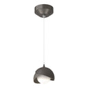 Hubbardton Forge 161183 Brooklyn Double Shade Low Voltage Mini Pendant 28