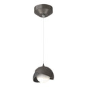 Hubbardton Forge 161183 Brooklyn Double Shade Low Voltage Mini Pendant 29
