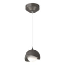 Hubbardton Forge 161183 Brooklyn Double Shade Low Voltage Mini Pendant 31