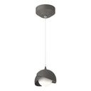 Hubbardton Forge 161183 Brooklyn Double Shade Low Voltage Mini Pendant 38