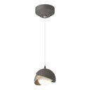 Hubbardton Forge 161183 Brooklyn Double Shade Low Voltage Mini Pendant 42