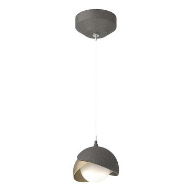 Hubbardton Forge 161183 Brooklyn Double Shade Low Voltage Mini Pendant 42