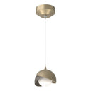 Hubbardton Forge 161183 Brooklyn Double Shade Low Voltage Mini Pendant 55