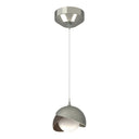 Hubbardton Forge 161183 Brooklyn Double Shade Low Voltage Mini Pendant 63