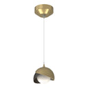 Hubbardton Forge 161183 Brooklyn Double Shade Low Voltage Mini Pendant 75