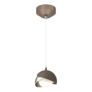 Hubbardton Forge 161183 Brooklyn Double Shade Low Voltage Mini Pendant 8