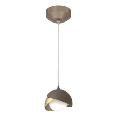 Hubbardton Forge 161183 Brooklyn Double Shade Low Voltage Mini Pendant 9