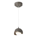 Hubbardton Forge 161183 Brooklyn Double Shade Low Voltage Mini Pendant 10