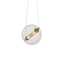 Hubbardton Forge 161305-STND-31 Otto Sphere Low Voltage Pendant in Brass 1