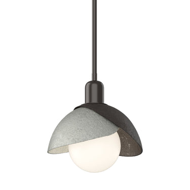Hubbardton Forge 181183-1 Brooklyn Double Shade Mini Pendant - Crescent Harbor