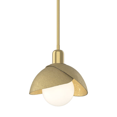 Hubbardton Forge 181183 Brooklyn Double Shade Mini Pendant - Crescent Harbor