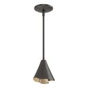 Hubbardton Forge 184500 Mobius Steel Shade Mini Pendant 4