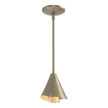 Hubbardton Forge 184500 Mobius Steel Shade Mini Pendant 7