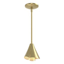 Hubbardton Forge 184500 Mobius Steel Shade Mini Pendant 9
