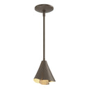 Hubbardton Forge 184500 Mobius Steel Shade Mini Pendant 1