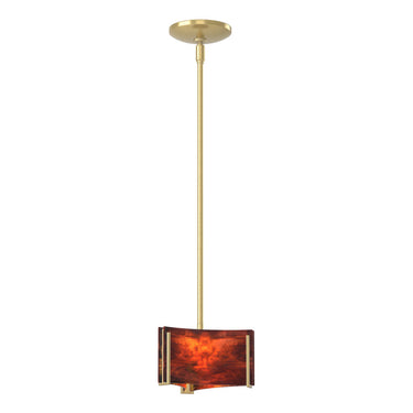 Hubbardton Forge 188100 Exos Delta Mini Pendant 17