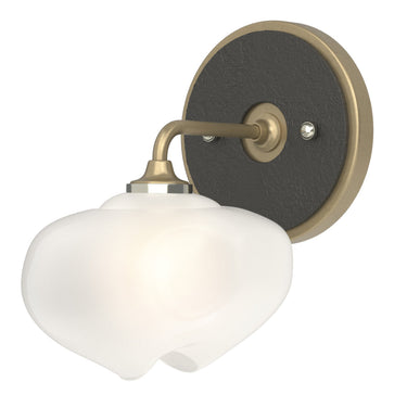 Hubbardton Forge 201340 Ume 1-Light Curved Arm Bath Sconce - Crescent Harbor