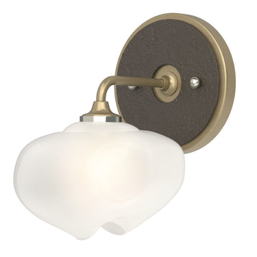 Hubbardton Forge 201340 Ume 1-Light Curved Arm Bath Sconce - Crescent Harbor