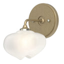 Hubbardton Forge 201340 Ume 1-Light Curved Arm Bath Sconce - Crescent Harbor