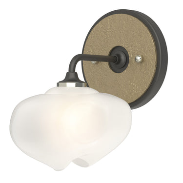 Hubbardton Forge 201340 Ume 1-Light Curved Arm Bath Sconce - Crescent Harbor