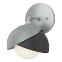 Hubbardton Forge 201374 Brooklyn 1-Light Double Shade Bath Sconce 12