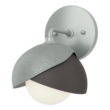 Hubbardton Forge 201374 Brooklyn 1-Light Double Shade Bath Sconce 13