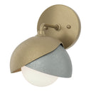 Hubbardton Forge 201374 Brooklyn 1-Light Double Shade Bath Sconce 20