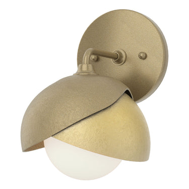 Hubbardton Forge 201374 Brooklyn 1-Light Double Shade Bath Sconce 23