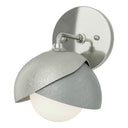 Hubbardton Forge 201374 Brooklyn 1-Light Double Shade Bath Sconce 26