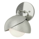 Hubbardton Forge 201374 Brooklyn 1-Light Double Shade Bath Sconce 28