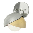 Hubbardton Forge 201374 Brooklyn 1-Light Double Shade Bath Sconce 29