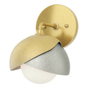 Hubbardton Forge 201374 Brooklyn 1-Light Double Shade Bath Sconce 34