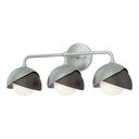 Hubbardton Forge 201375 Brooklyn 3-Light Double Shade Bath Sconce 13