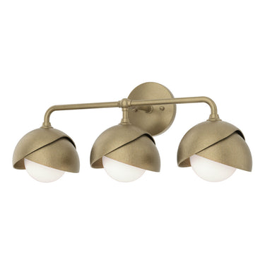 Hubbardton Forge 201375 Brooklyn 3-Light Double Shade Bath Sconce 21