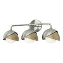 Hubbardton Forge 201375 Brooklyn 3-Light Double Shade Bath Sconce 27