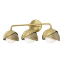 Hubbardton Forge 201375 Brooklyn 3-Light Double Shade Bath Sconce 33