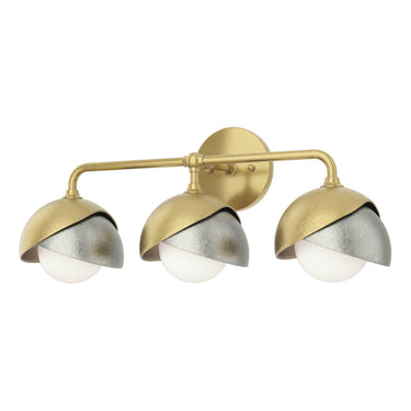 Hubbardton Forge 201375 Brooklyn 3-Light Double Shade Bath Sconce 34