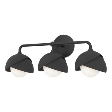 Hubbardton Forge 201375 Brooklyn 3-Light Double Shade Bath Sconce 1
