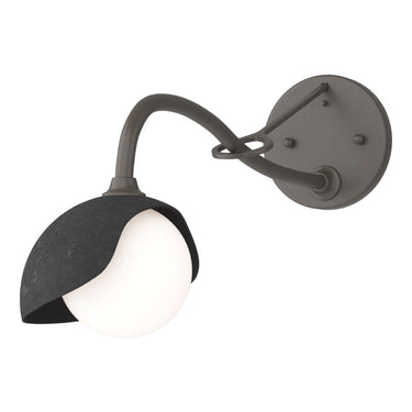Hubbardton Forge 201376 Brooklyn 1-Light Single Shade Long-Arm Sconce 12