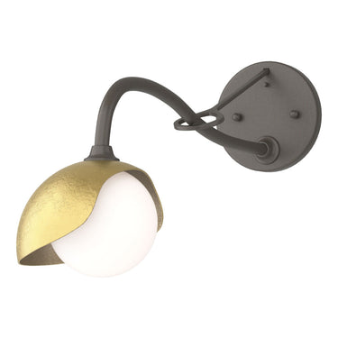 Hubbardton Forge 201376 Brooklyn 1-Light Single Shade Long-Arm Sconce 18