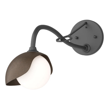 Hubbardton Forge 201376 Brooklyn 1-Light Single Shade Long-Arm Sconce 19