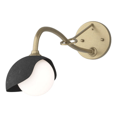 Hubbardton Forge 201376 Brooklyn 1-Light Single Shade Long-Arm Sconce 57