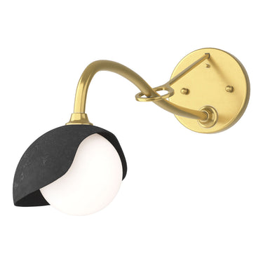 Hubbardton Forge 201376 Brooklyn 1-Light Single Shade Long-Arm Sconce 75