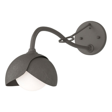 Hubbardton Forge 201377 Brooklyn 1-Light Double Shade Long-Arm Sconce 11